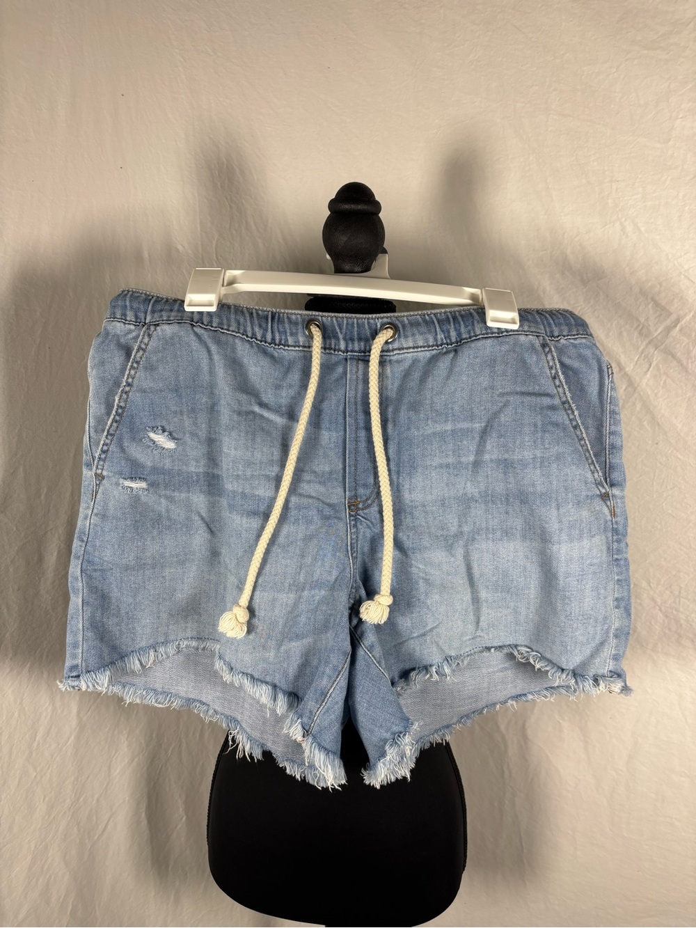 Aerie Pull On Denim Shorts